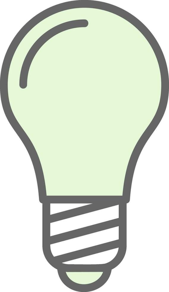 Light bulb Vector Icon Design