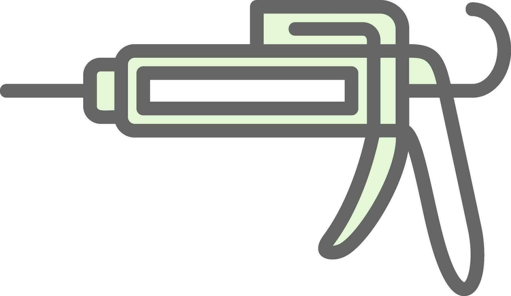 Caulk gun Vector Icon Design