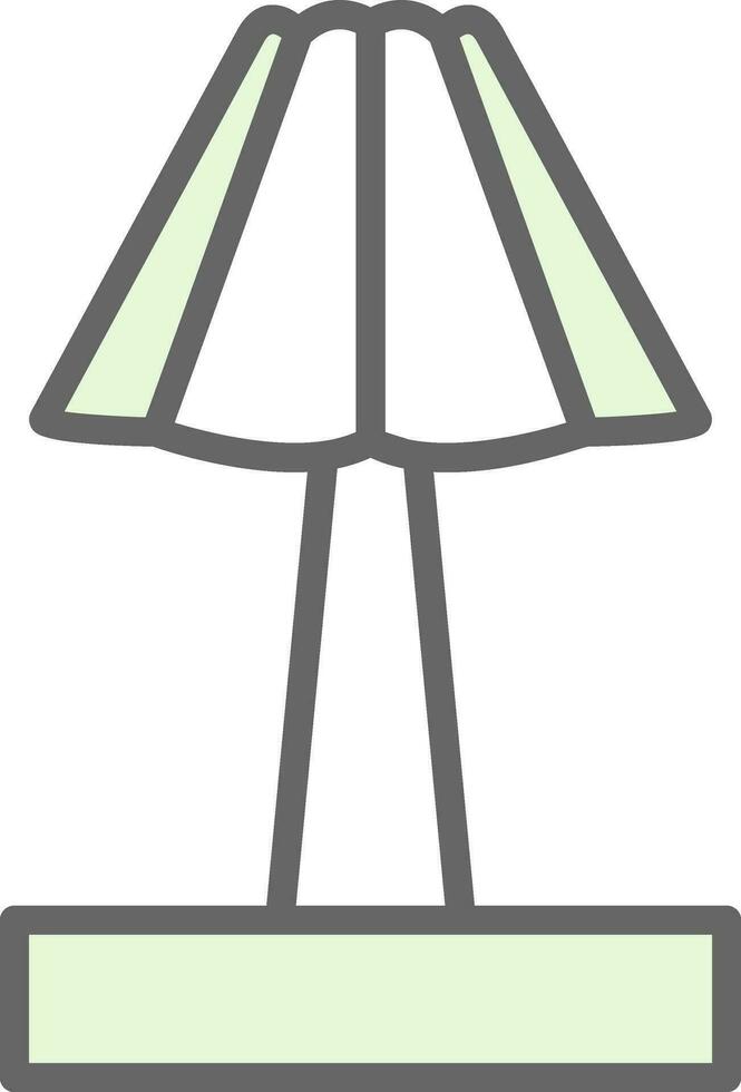 Lamp Vector Icon Design