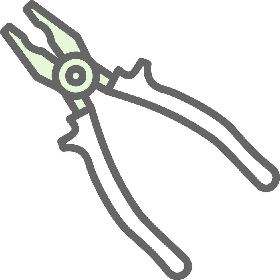Lineman s pliers Vector Icon Design