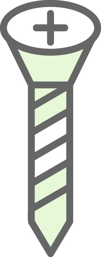 Screw Vector Icon Design