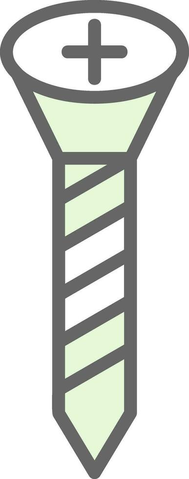 diseño de icono de vector de tornillo