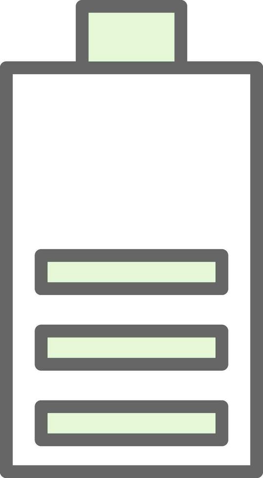Battery Vector Icon Design