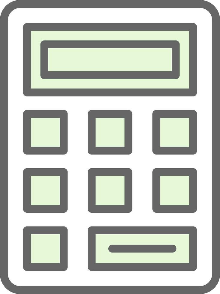 diseño de icono de vector de calculadora