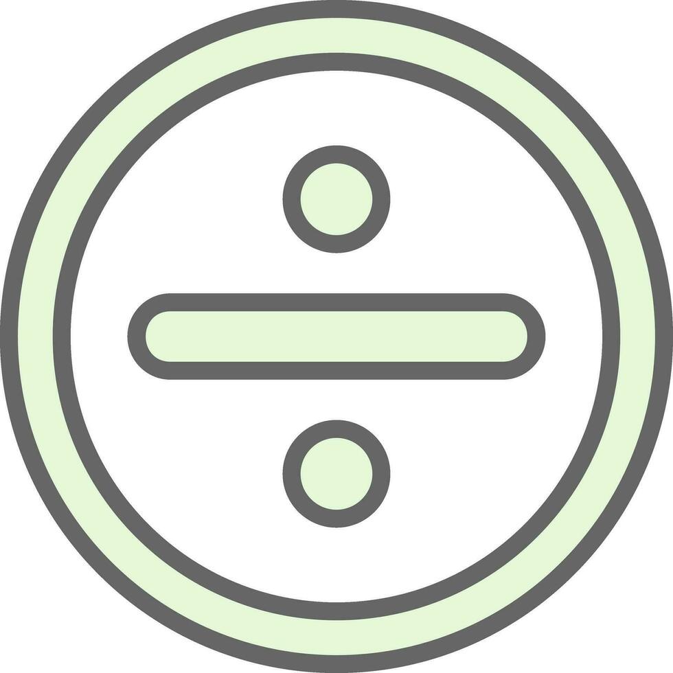 Division Vector Icon Design