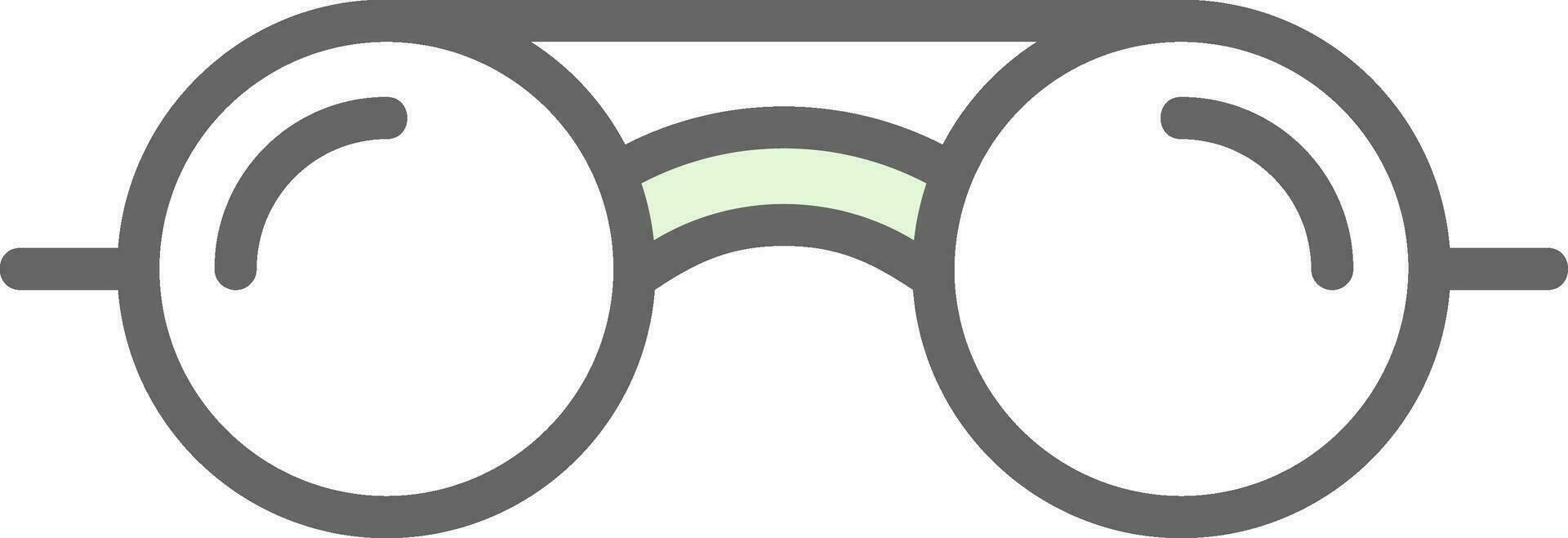 Eyeglasses Vector Icon Design