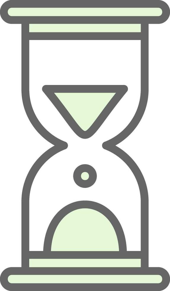 Hourglass Vector Icon Design