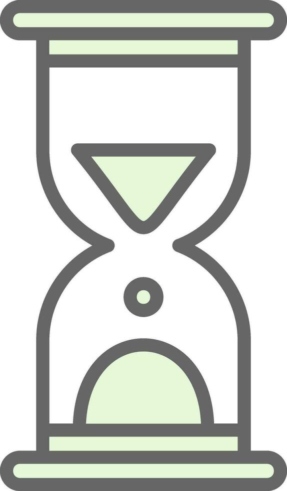 Hourglass Vector Icon Design