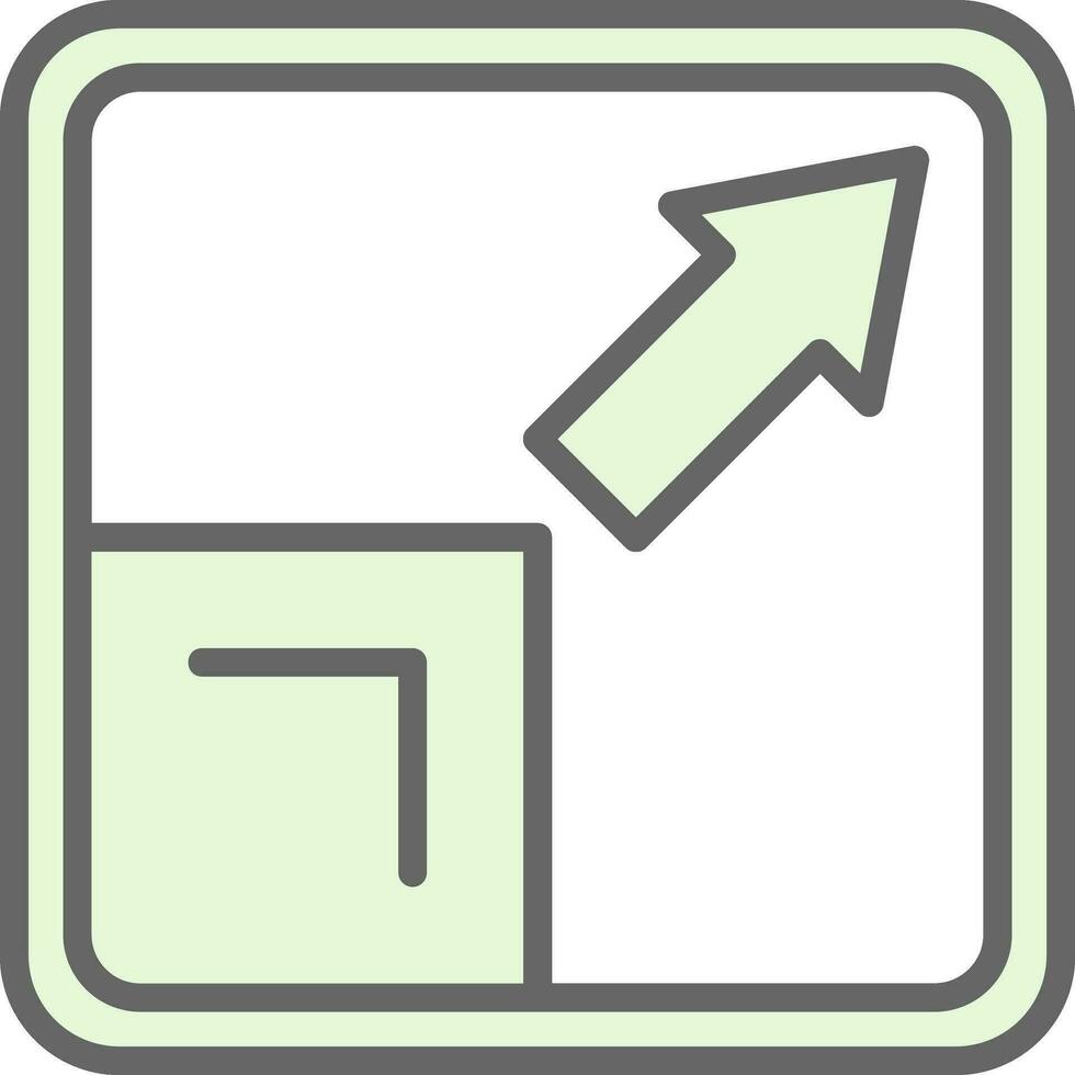 Increase Size Vector Icon Design