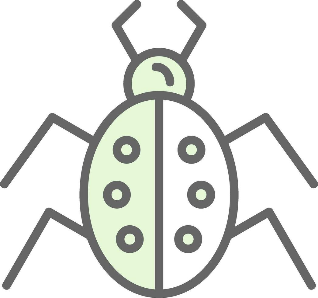 Bug Vector Icon Design
