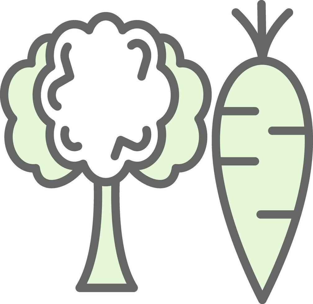 Vegetable Vector Icon Design