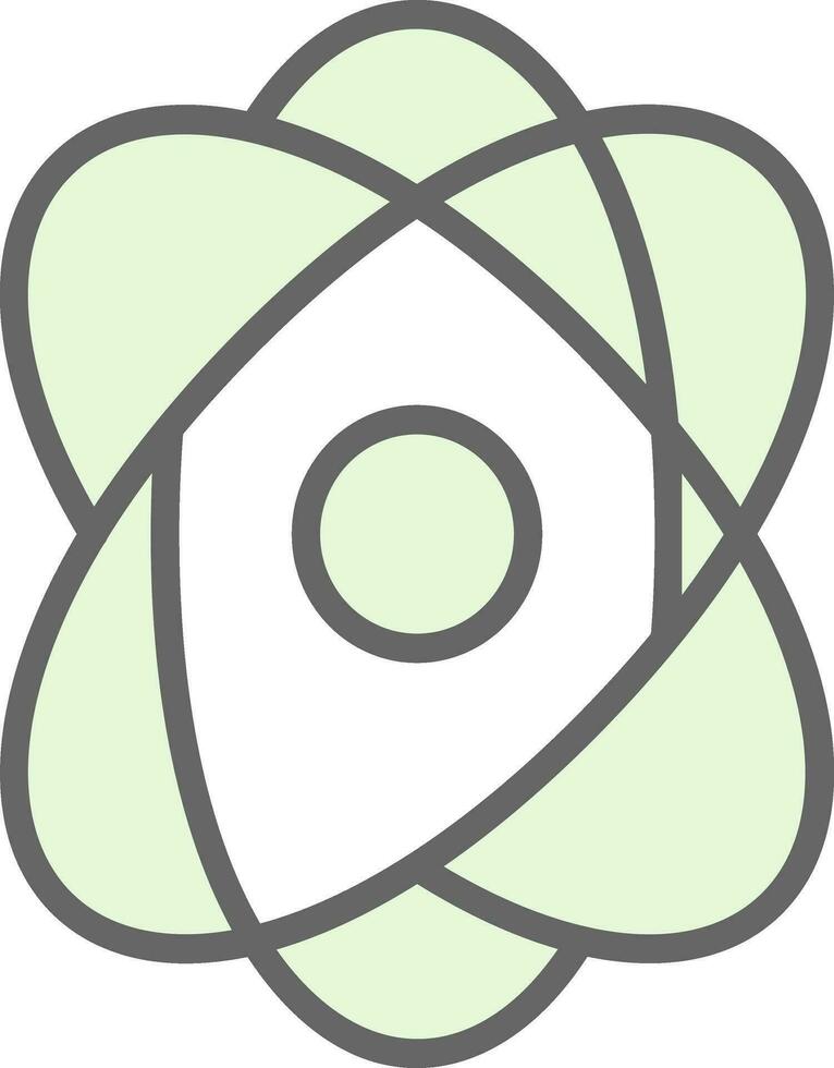 Atom Vector Icon Design