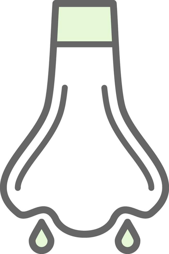 Nose Vector Icon Design