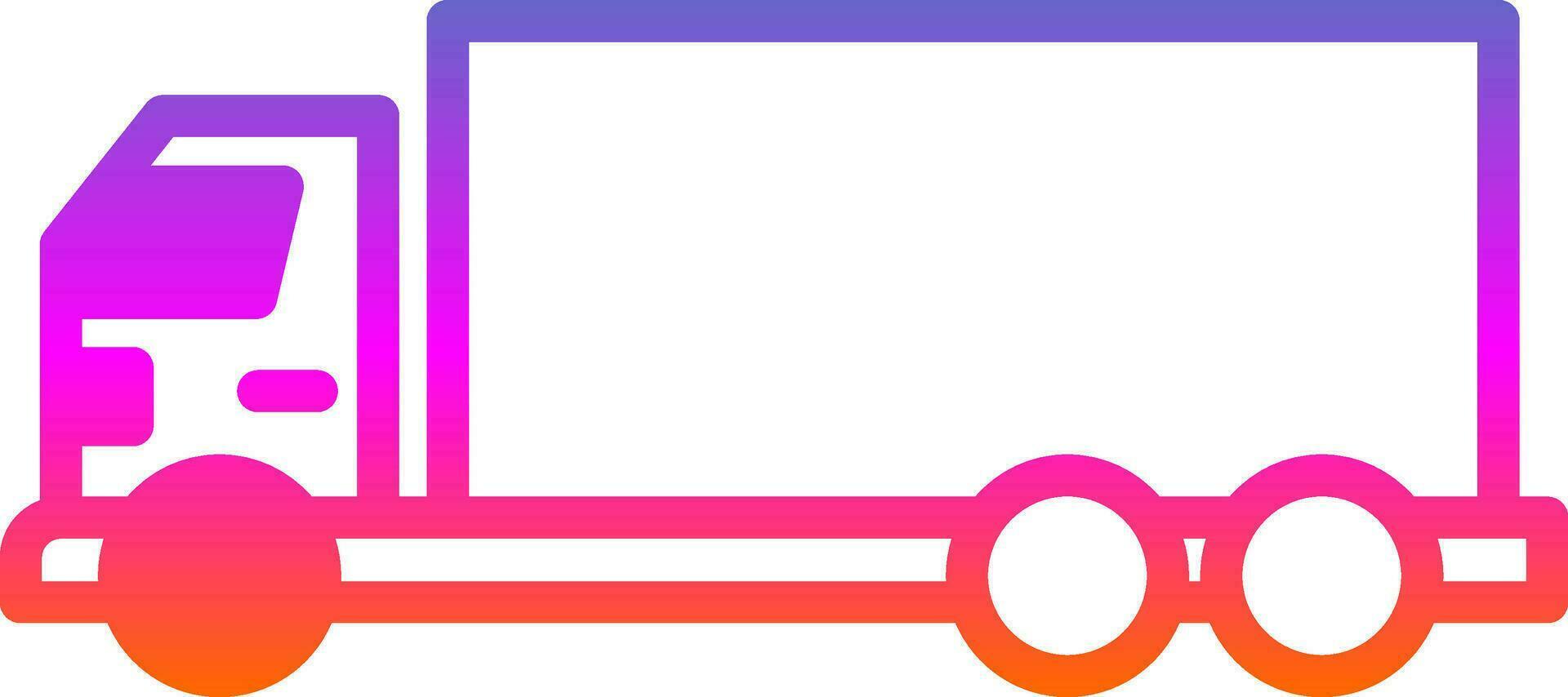 Truck Vector Icon Design