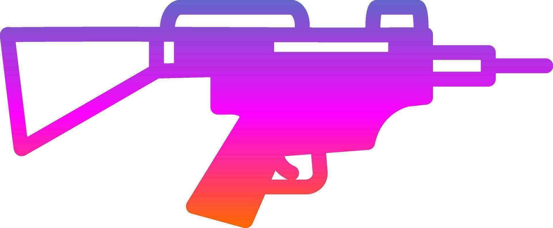 diseño de icono de vector de pistola