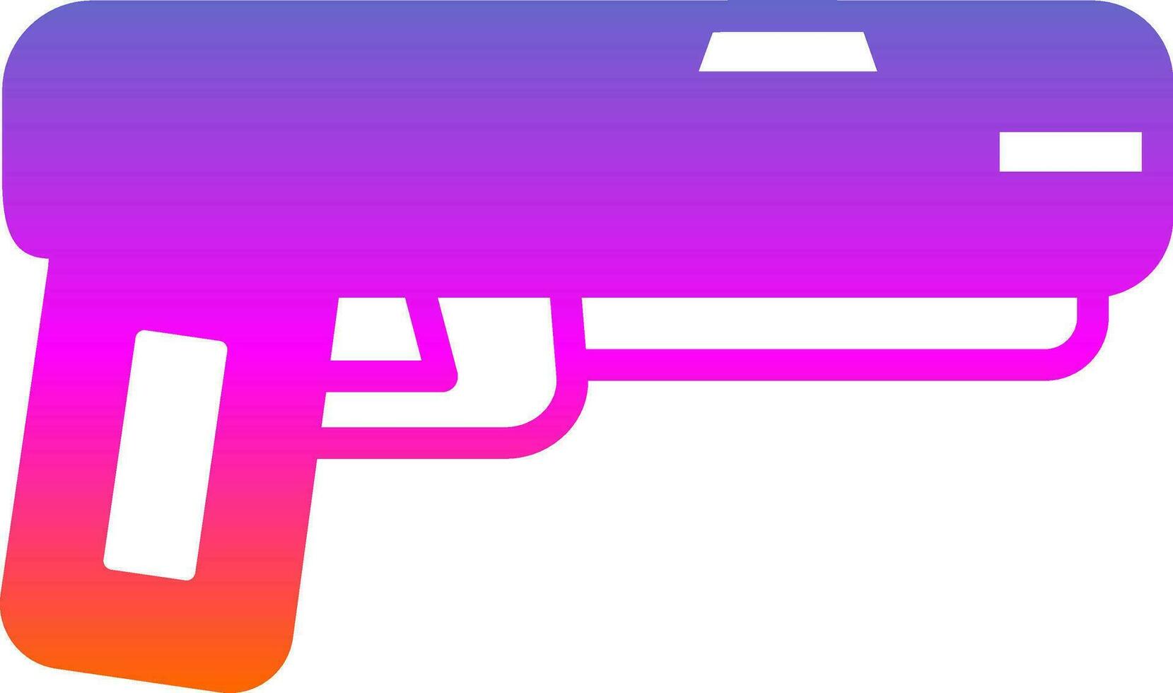 Gun Vector Icon Design