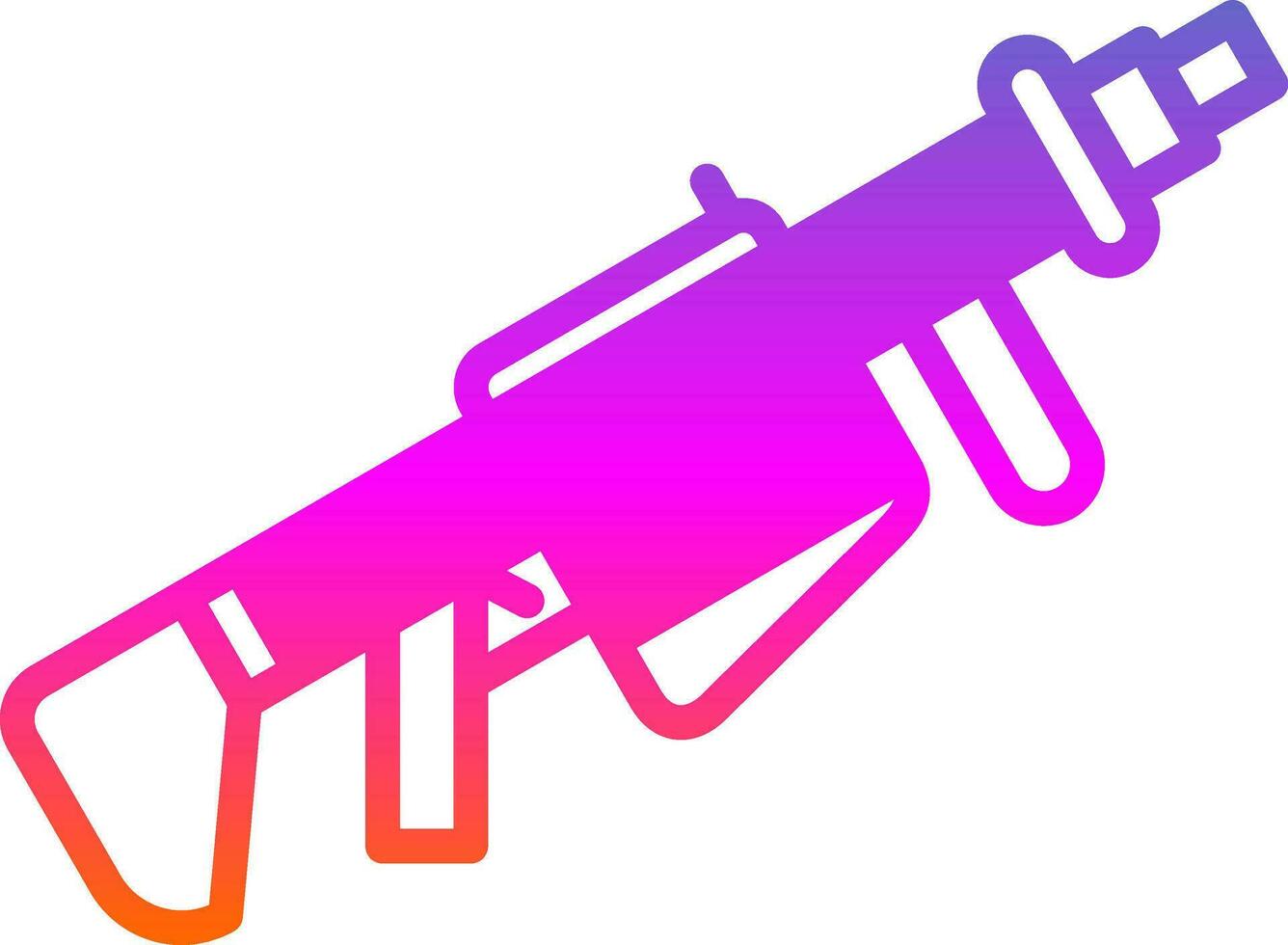 Grenade launcher Vector Icon Design