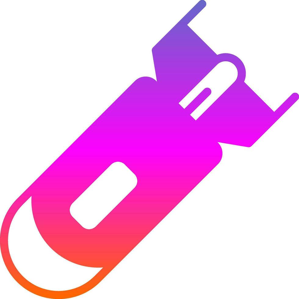 Bomber Vector Icon Design