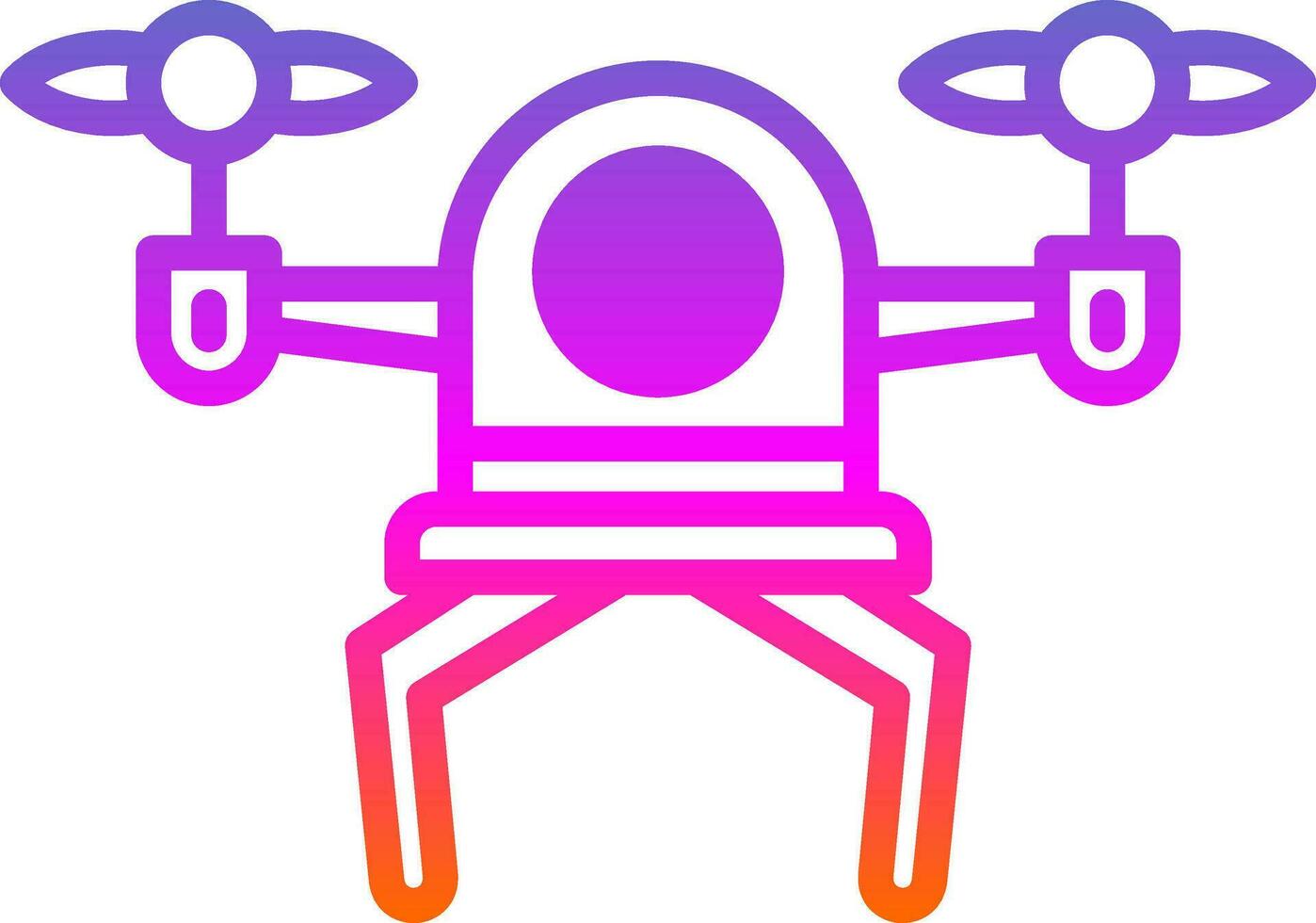 Drone Vector Icon Design