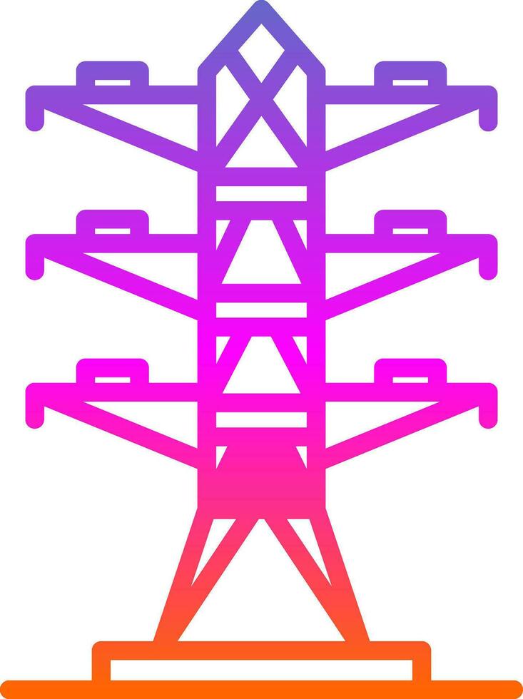 Tower Vector Icon Design