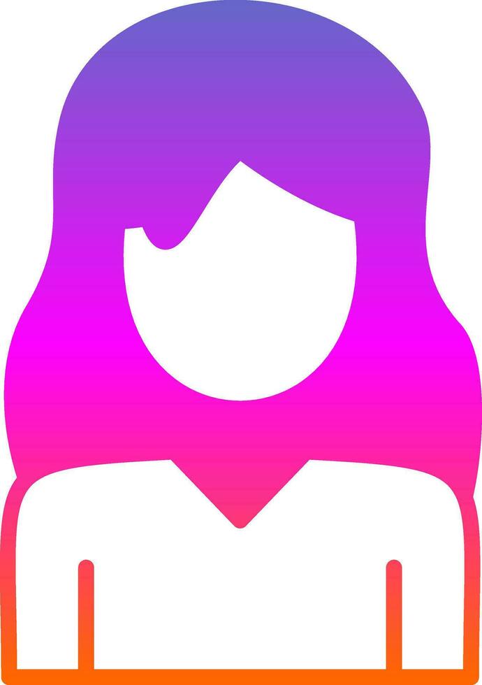 Woman Vector Icon Design