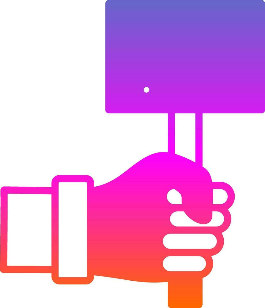 Protest Vector Icon Design