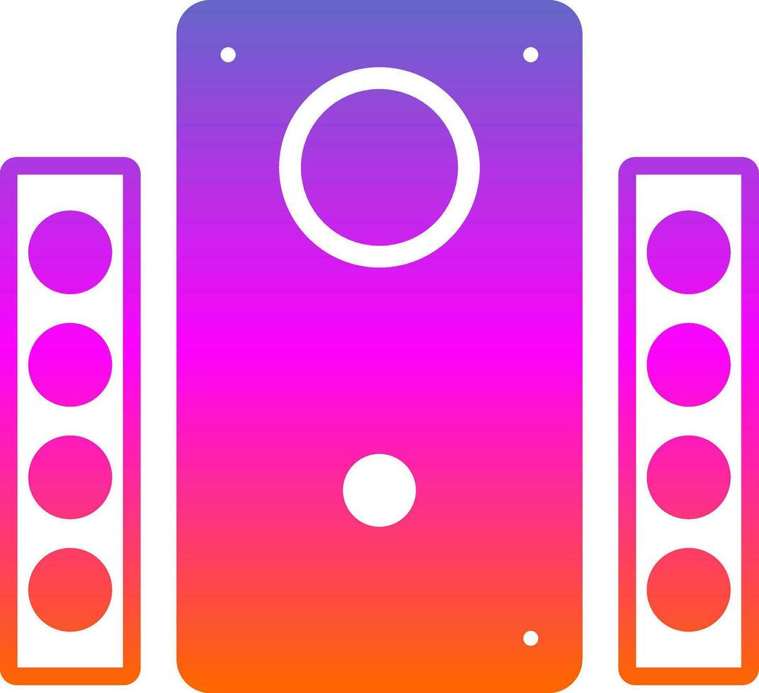 Speaker Vector Icon Design