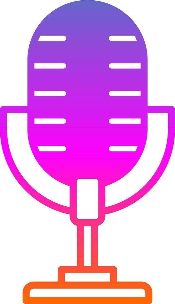 Microphone Vector Icon Design