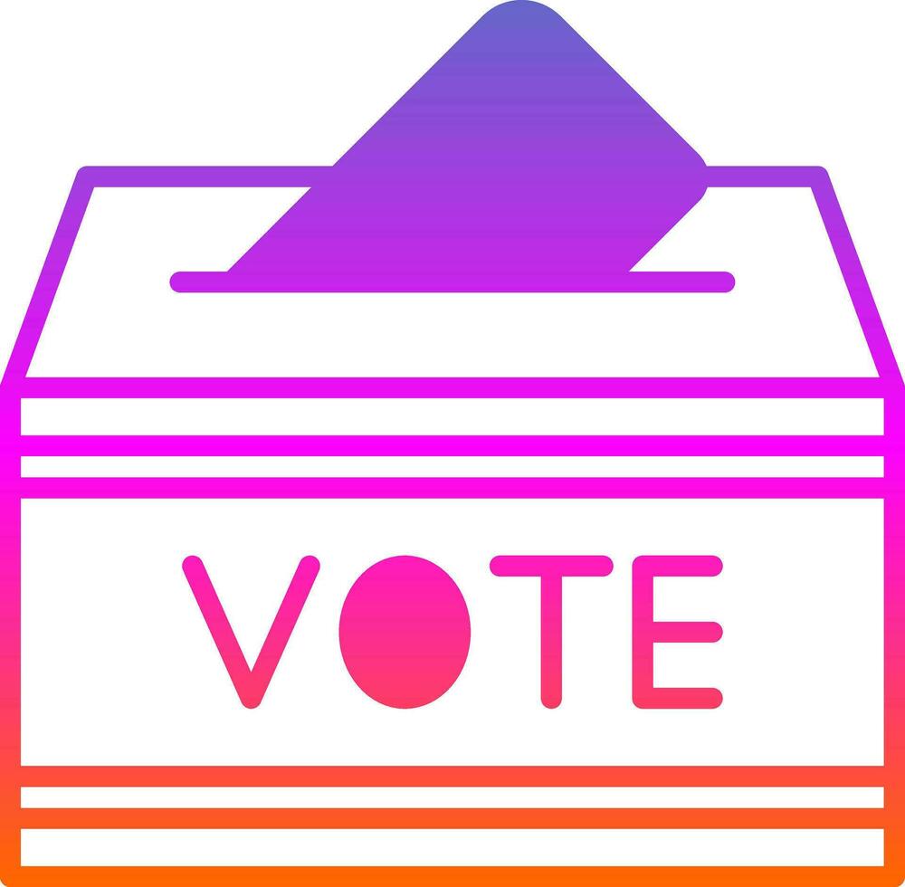Vote Vector Icon Design