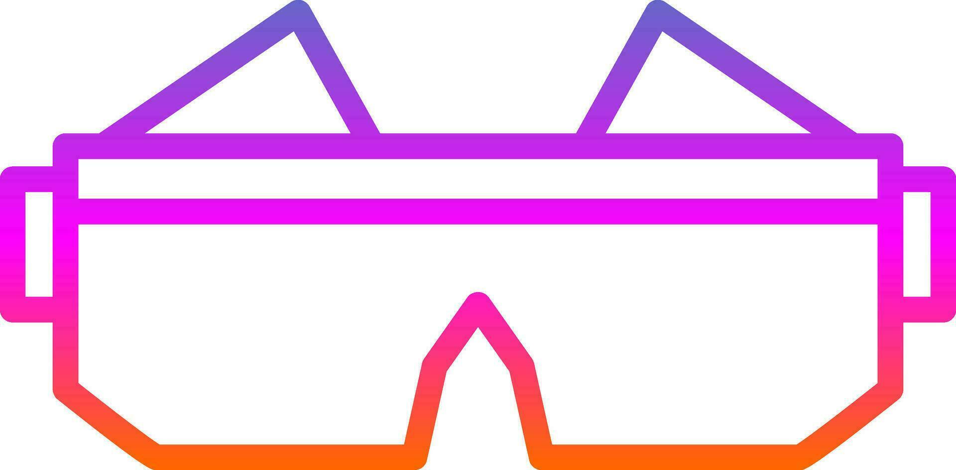 Safety Goggles Vector Icon Design