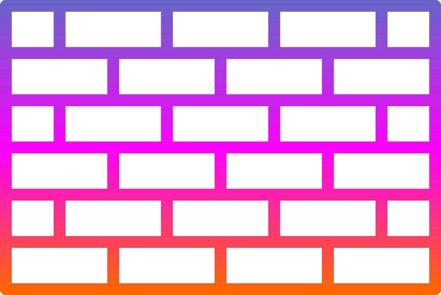 Bricks Vector Icon Design