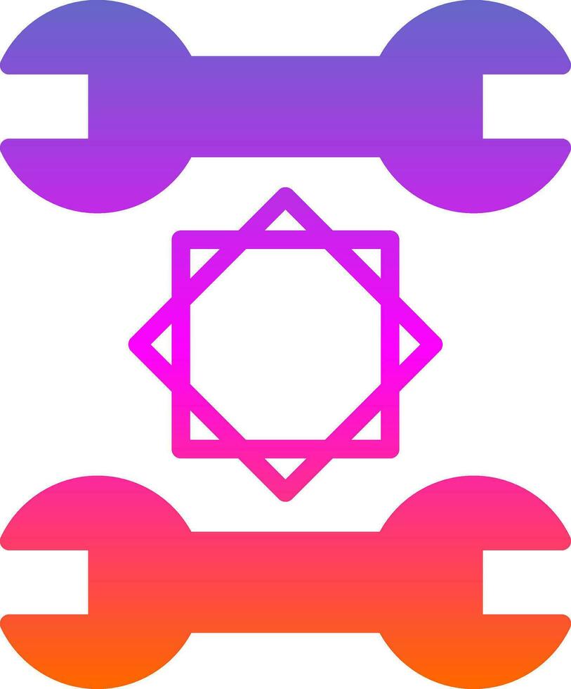 spanner Vector Icon Design