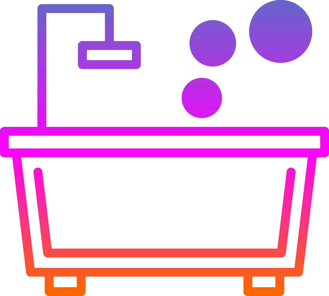 Bath Vector Icon Design