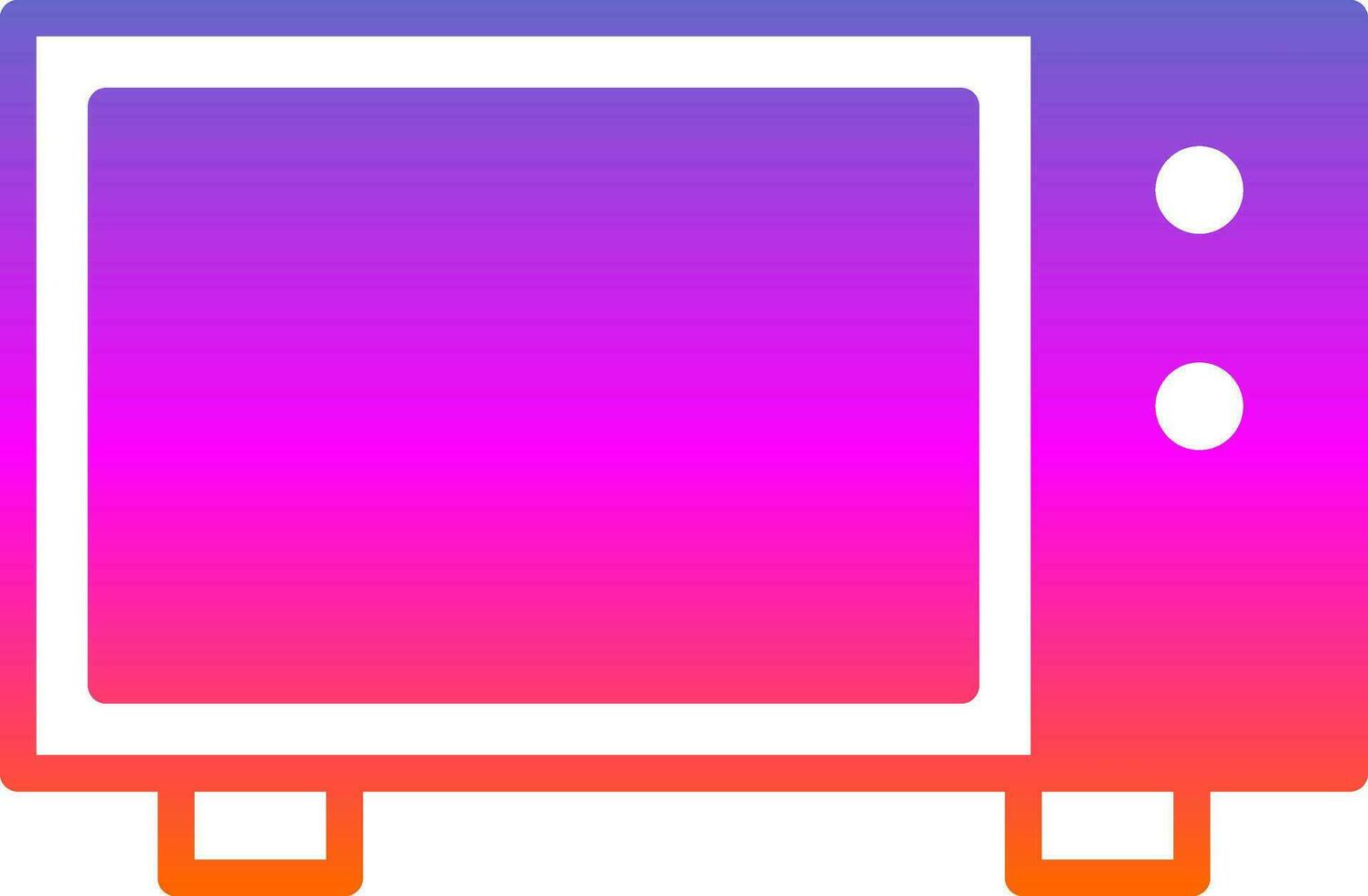 Microvave Vector Icon Design