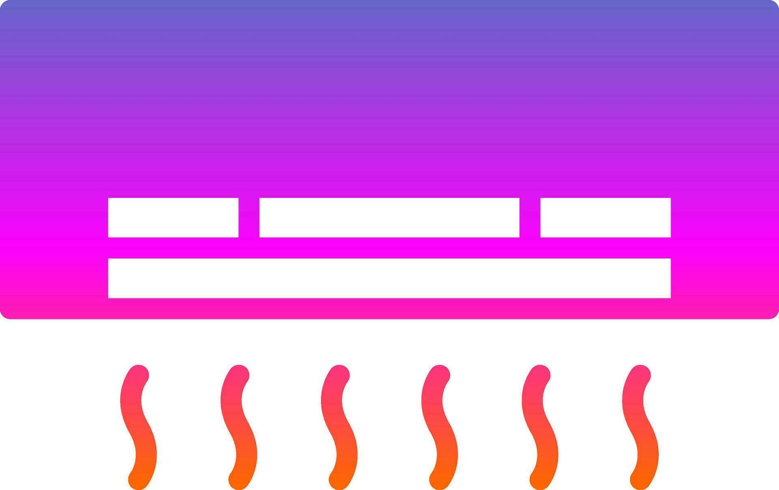 Air Conditioner Vector Icon Design