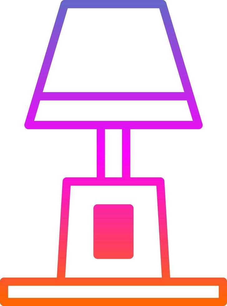 Lamp Vector Icon Design