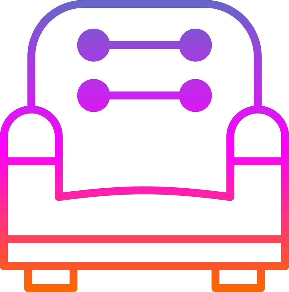 Couch Vector Icon Design