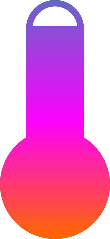 Thermometer Vector Icon Design