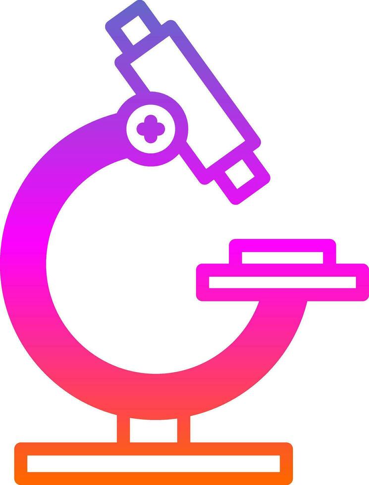 Microscope Vector Icon Design