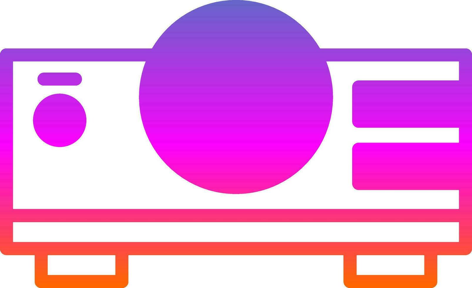 Projector Vector Icon Design