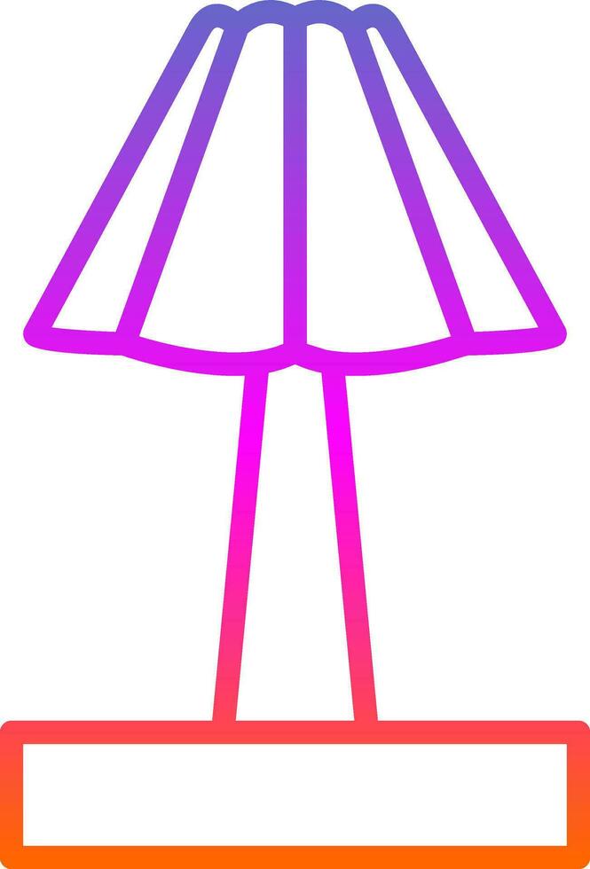Lamp Vector Icon Design