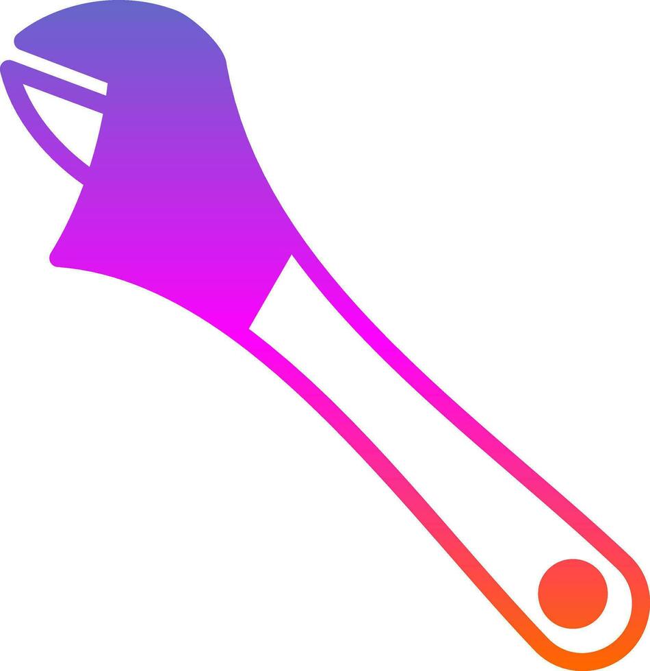 Wrench Vector Icon Design