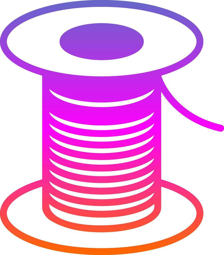 Wire roll Vector Icon Design