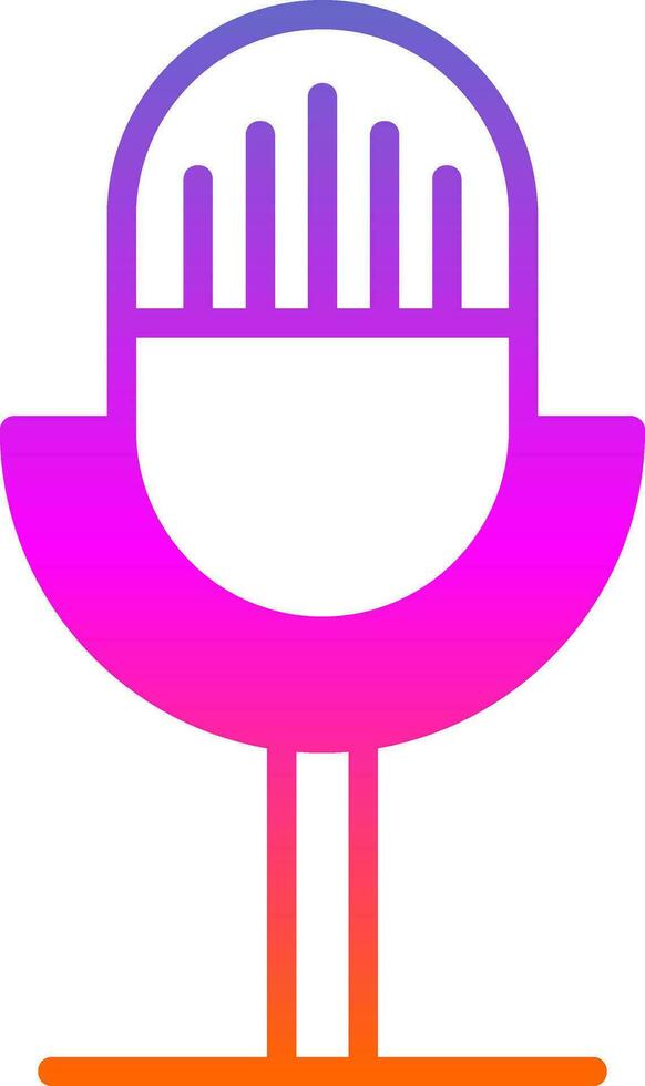 Microphone Vector Icon Design