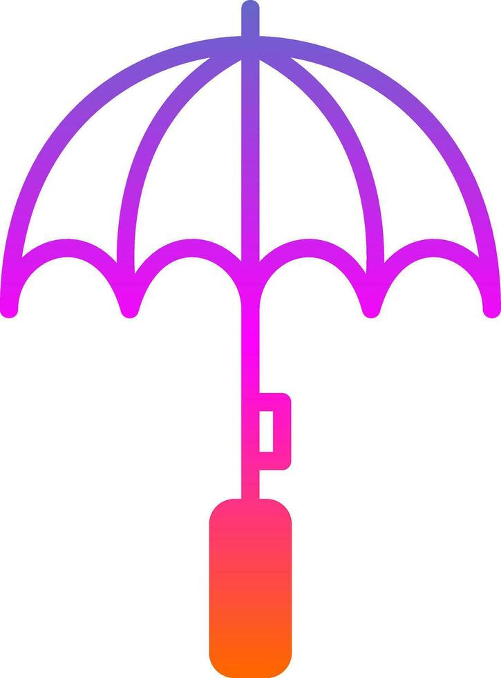 Umbrella Vector Icon Design