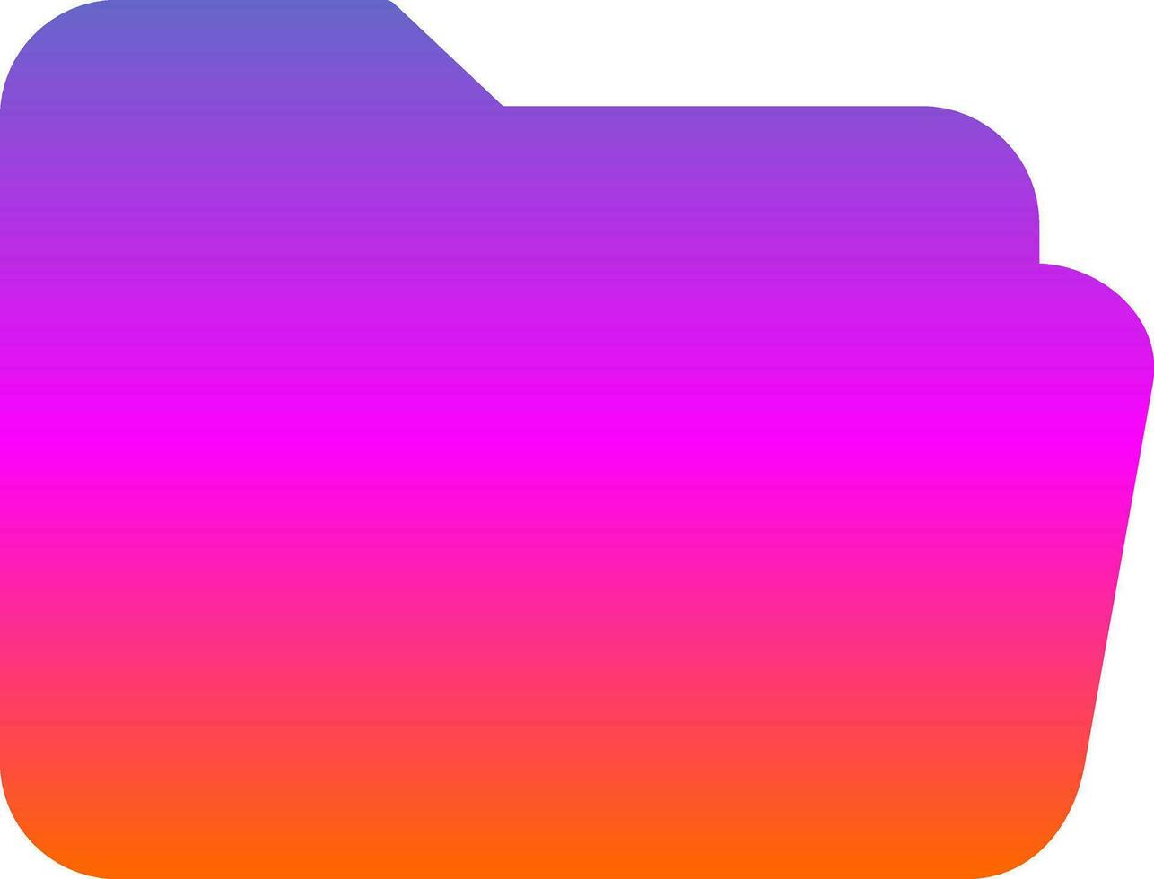 Open Folder Vector Icon Design