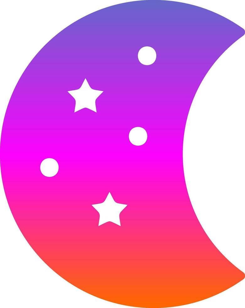 Moon Phase Vector Icon Design