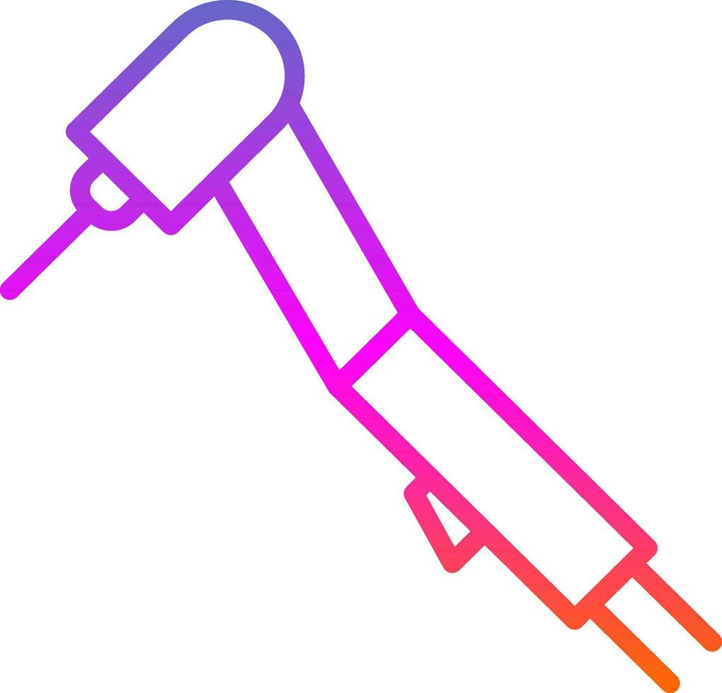 Dental drill Vector Icon Design