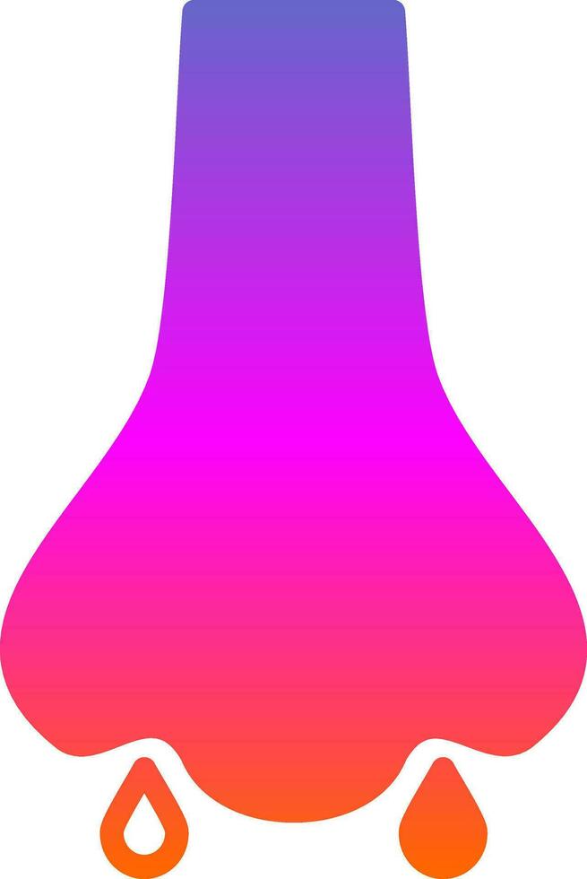 Nose Vector Icon Design
