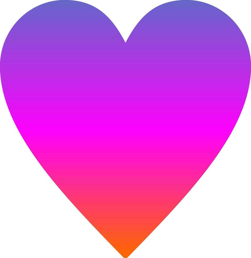 diseño de icono de vector de corazón